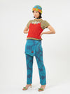 YANYAN KNITS 25 Spring/Summer BORLOR Camisole/Woven Lined Mini Skirt YYK-YYW25-0081-HONG Red Top